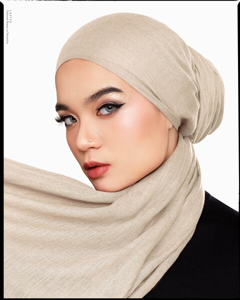 You Cotton Scarf in Ash